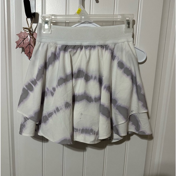 Lululemon Court Rival High-Rise Skirt *Long Transverse Lilac Multi size 4 - Picture 3 of 6